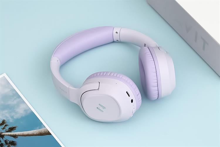 Tai nghe Bluetooth Chụp Tai Havit H612BT Pro Màu Tím