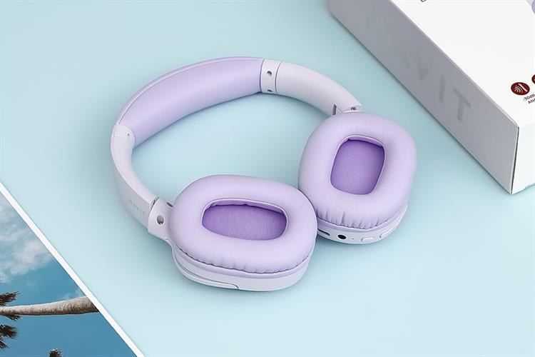 Tai nghe Bluetooth Chụp Tai Havit H612BT Pro Màu Tím