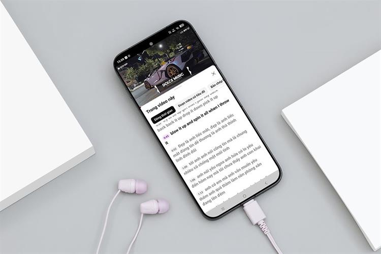 Tai nghe Có dây EP Type C Sony IER-EX15C Màu Hồng