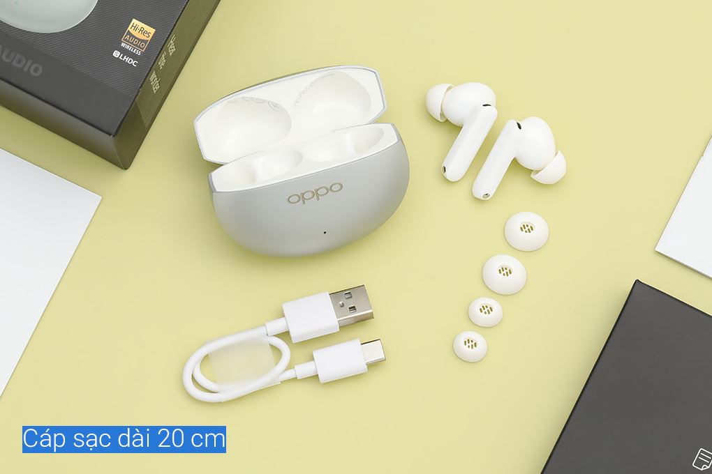 Tai nghe Bluetooth True Wireless OPPO Enco X3s ETED1 Màu Bạc