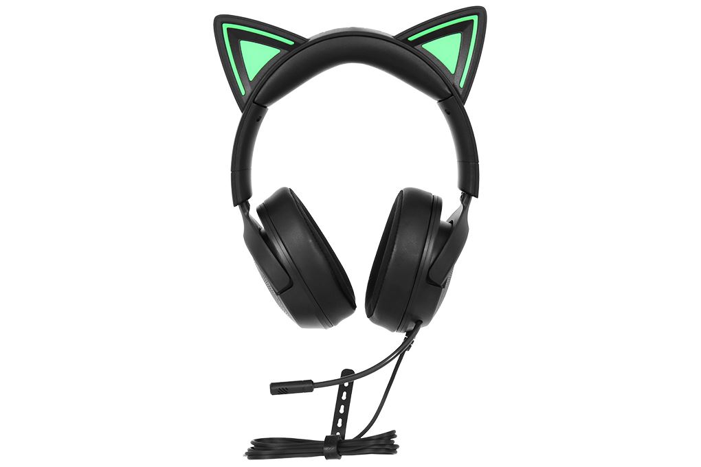 Tai nghe Chụp Tai Gaming Razer Kraken Kitty V3 X Màu Đen