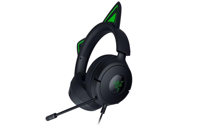 Tai nghe Chụp tai Gaming Razer Kraken Kitty V3 X Màu Đen