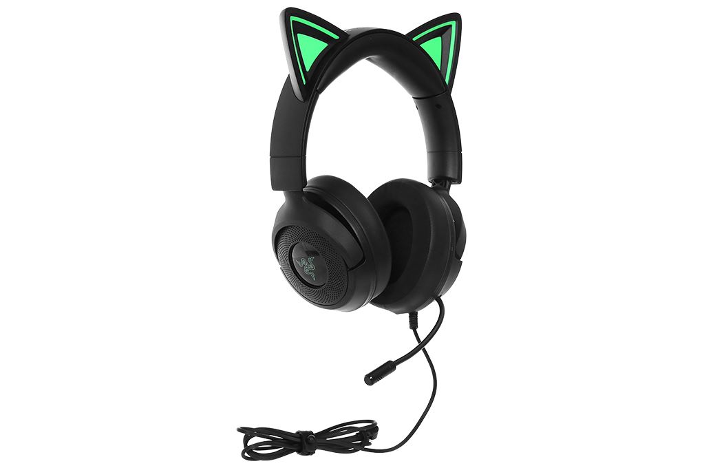 Tai nghe Chụp Tai Gaming Razer Kraken Kitty V3 X Màu Đen