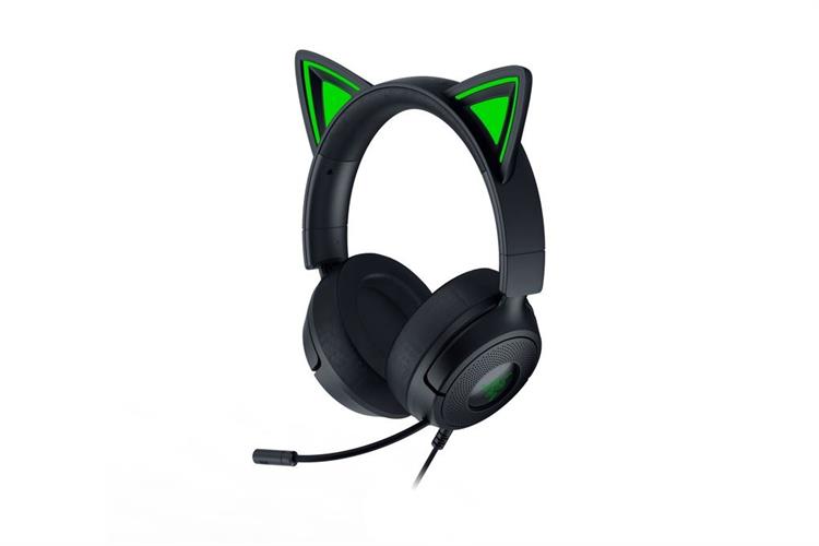Tai nghe Chụp tai Gaming Razer Kraken Kitty V3 X Màu Đen