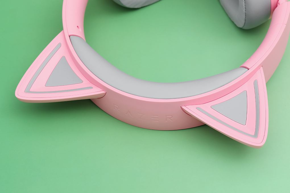 Tai nghe Chụp Tai Gaming Razer Kraken Kitty V3 X Màu Hồng