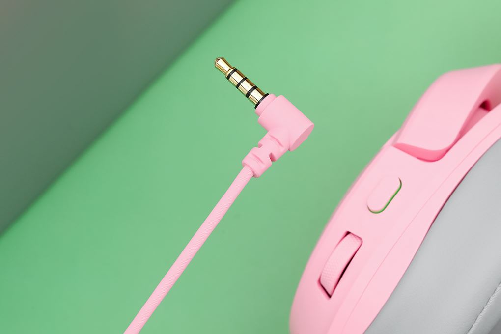 Tai nghe Chụp Tai Gaming Razer Kraken Kitty V3 X Màu Hồng
