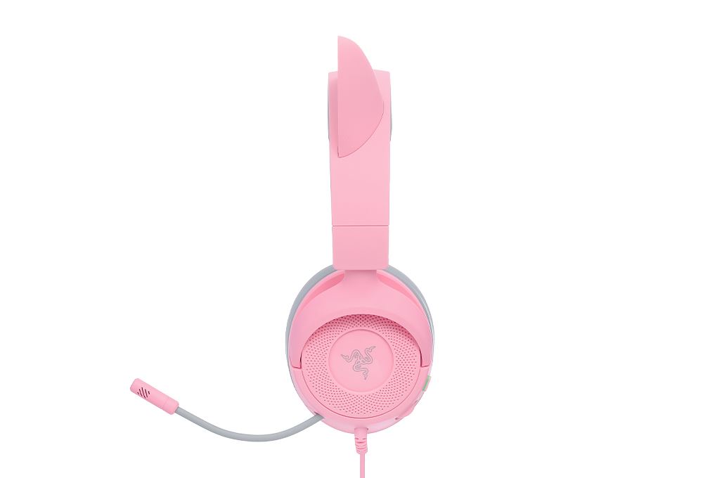 Tai nghe Chụp Tai Gaming Razer Kraken Kitty V3 X Màu Hồng