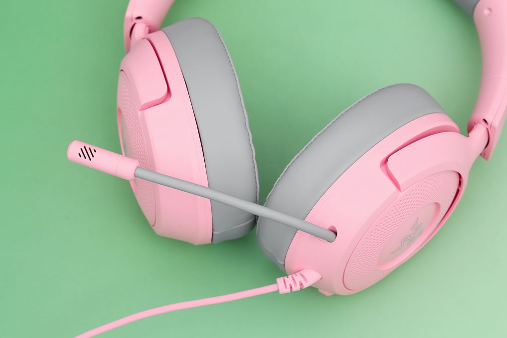Tai nghe Chụp Tai Gaming Razer Kraken Kitty V3 X Màu Hồng