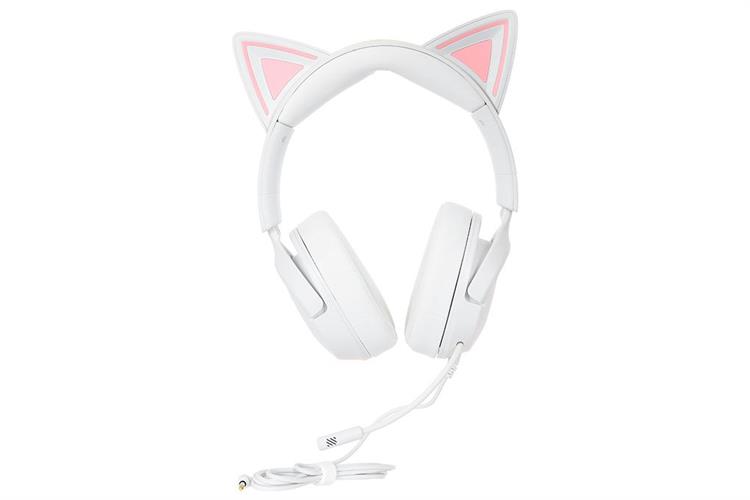 Tai nghe Chụp tai Gaming Razer Kraken Kitty V3 X Màu Trắng