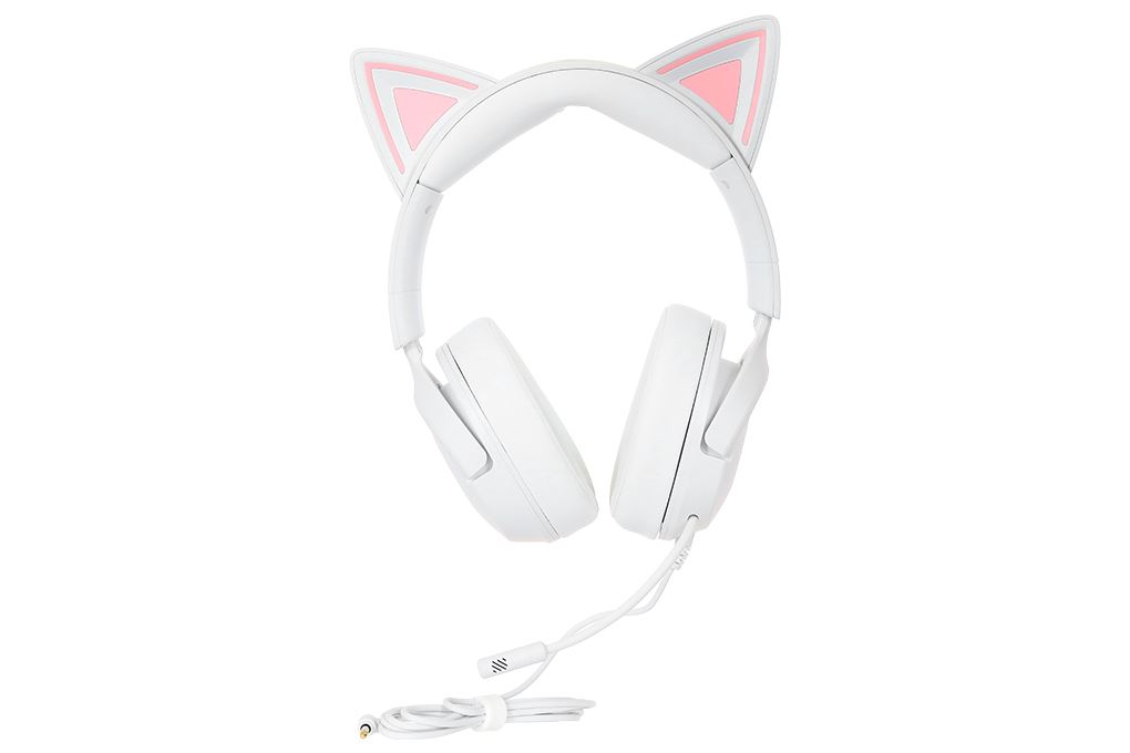 Tai nghe Chụp Tai Gaming Razer Kraken Kitty V3 X Màu Trắng