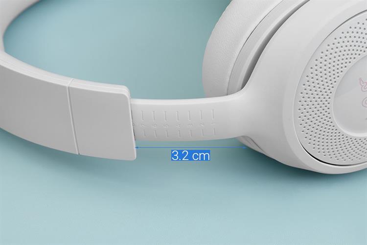 Tai nghe Chụp tai Gaming Razer Kraken Kitty V3 X Màu Trắng