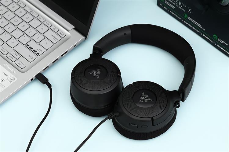 Tai nghe Chụp tai Gaming Razer Kraken V4 X Màu Đen