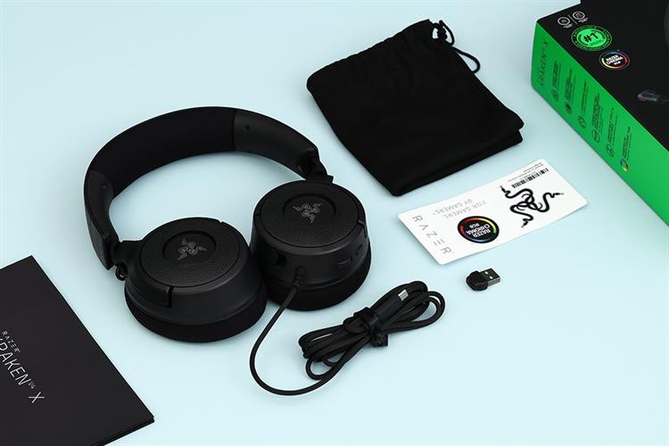 Tai nghe Chụp tai Gaming Razer Kraken V4 X Màu Đen