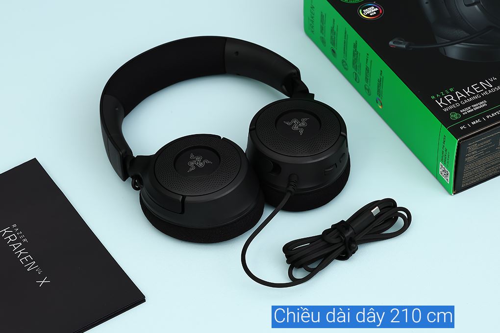 Tai nghe Chụp tai Gaming Razer Kraken V4 X - 4