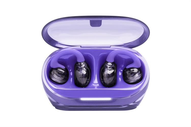 Tai nghe Bluetooth Open-Ear OWS JBL Soundgear CLIPS Màu Tím