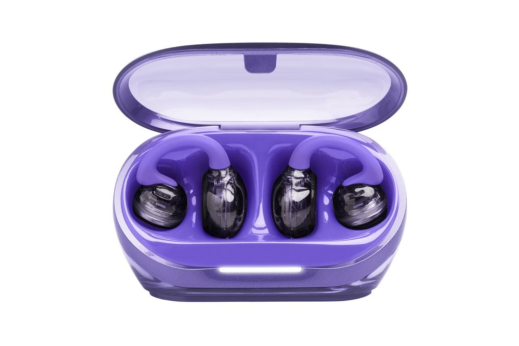 Tai nghe Bluetooth Open-Ear OWS JBL Soundgear CLIPS Màu Tím