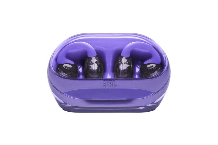 Tai nghe Bluetooth Open-Ear OWS JBL Soundgear CLIPS Màu Tím