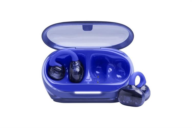 Tai nghe Bluetooth Open-Ear OWS JBL Soundgear CLIPS Màu Xanh Dương