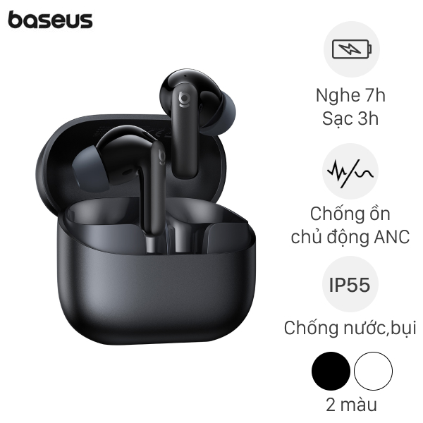 Tai nghe TWS Baseus Bass EP10 NC