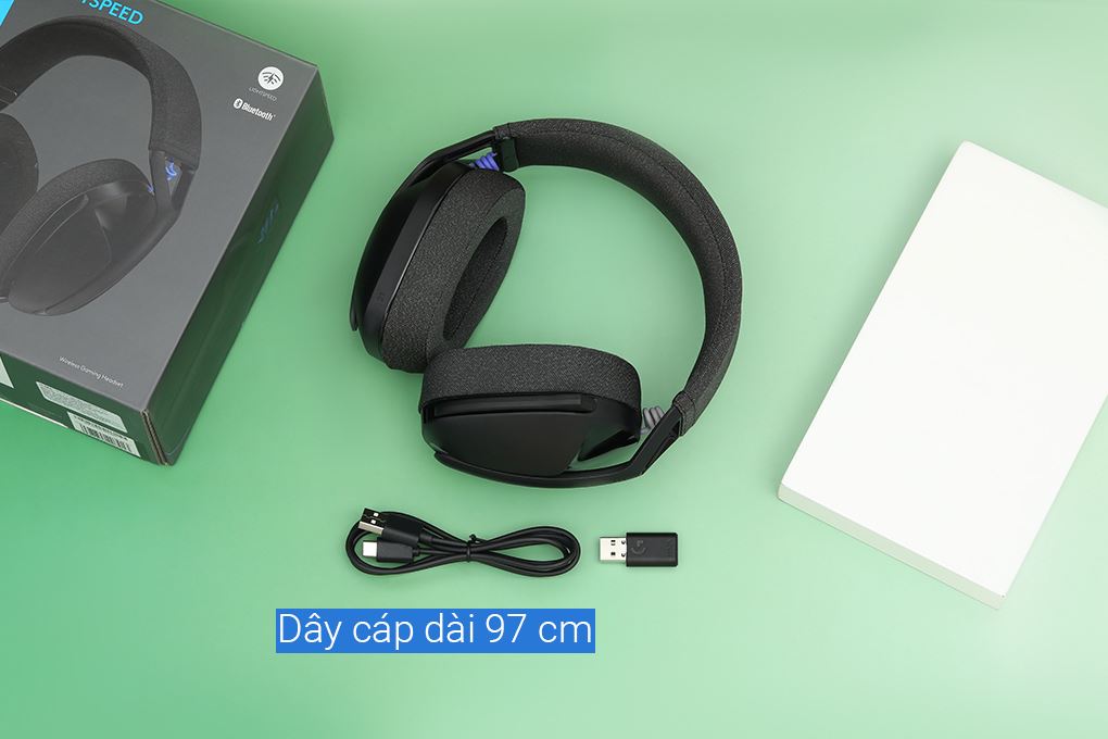 Tai nghe Bluetooth Chụp Tai Gaming Logitech G321 Màu Đen