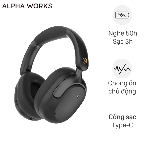 Tai nghe Chụp Tai Alpha Works Flex 688