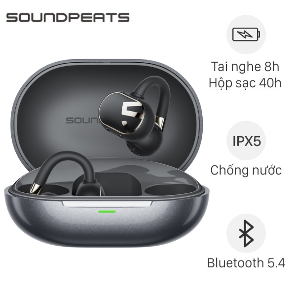 Tai nghe Open-Ear OWS SoundPeats Clip 1