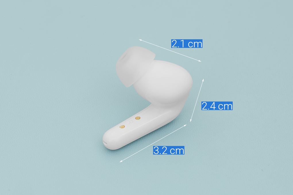 Tai nghe Bluetooth True Wireless Soundcore R60i NC D1202 Màu Trắng