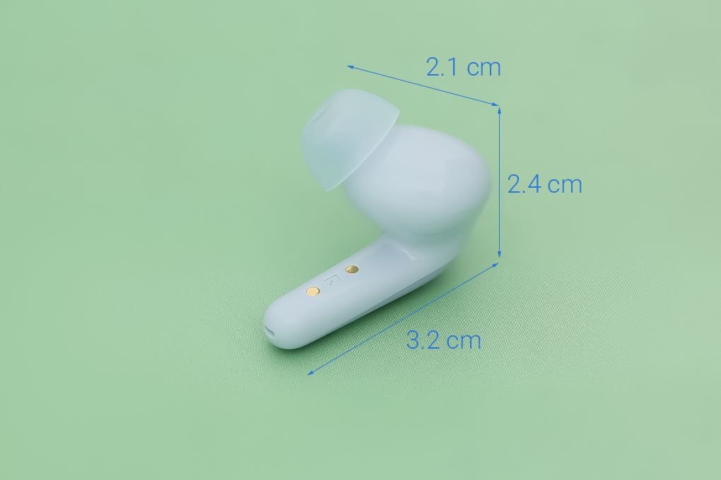 Tai nghe Bluetooth True Wireless Soundcore R60i NC D1202 Màu Xanh Dương