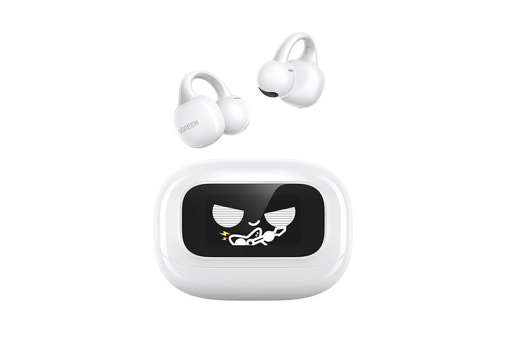 Tai nghe Bluetooth Open-Ear True Wireless Ugreen ClipBuds Magic WS208 55136 Màu Trắng