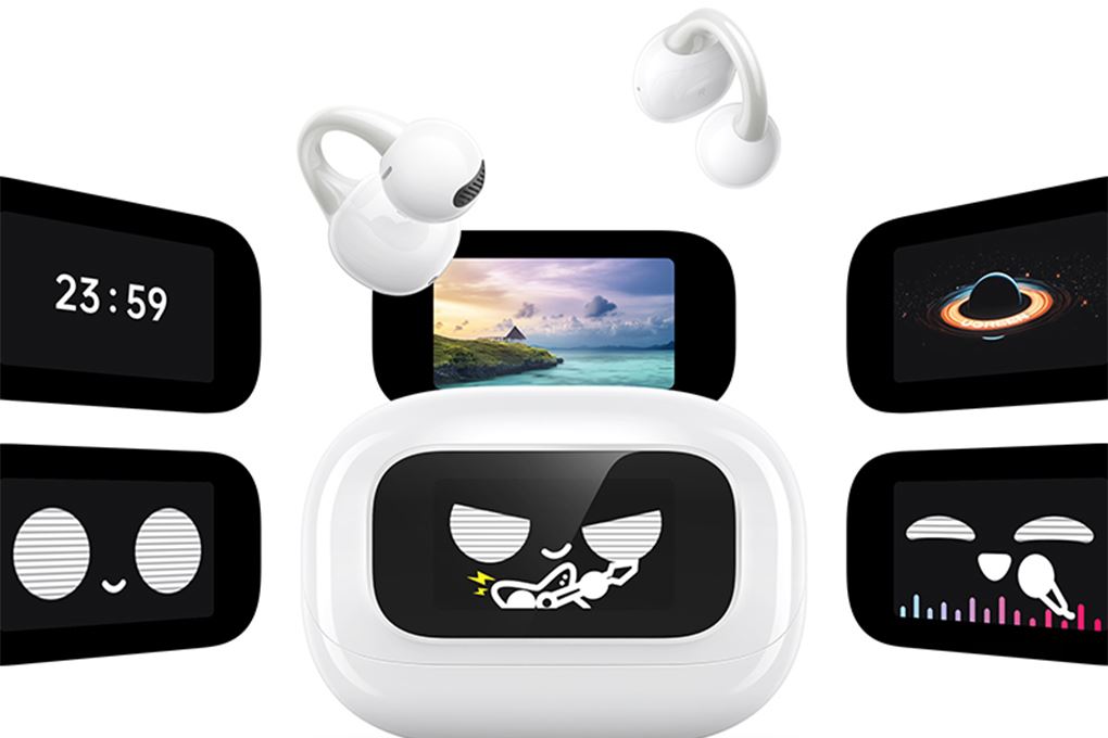 Tai nghe Bluetooth Open-Ear True Wireless Ugreen ClipBuds Magic WS208 55136 Màu Trắng