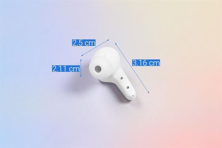 Tai nghe Bluetooth True Wireless SoundPeats C30 Màu Trắng