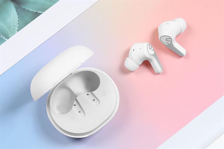 Tai nghe Bluetooth True Wireless SoundPeats C30 Màu Trắng