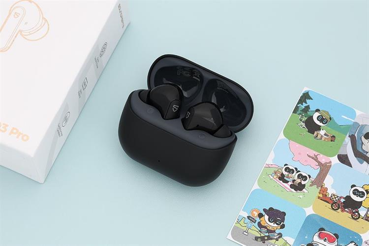 Tai nghe Bluetooth True Wireless SoundPeats Q3 Pro Màu Đen