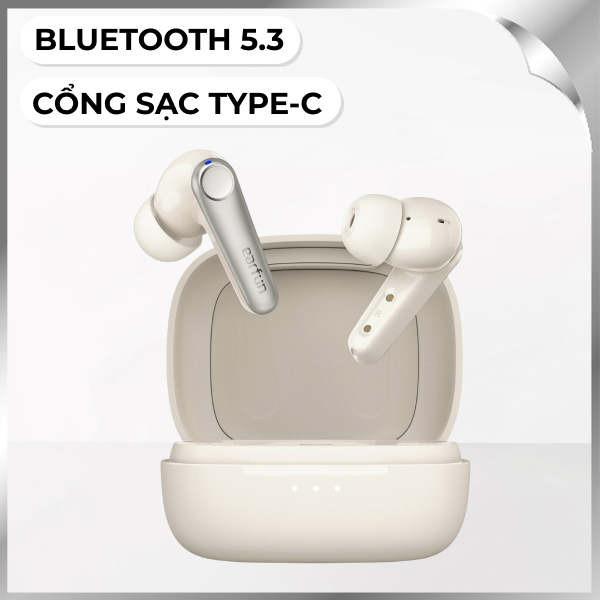 Tai nghe TWS Earfun Air Pro 3 - Trắng