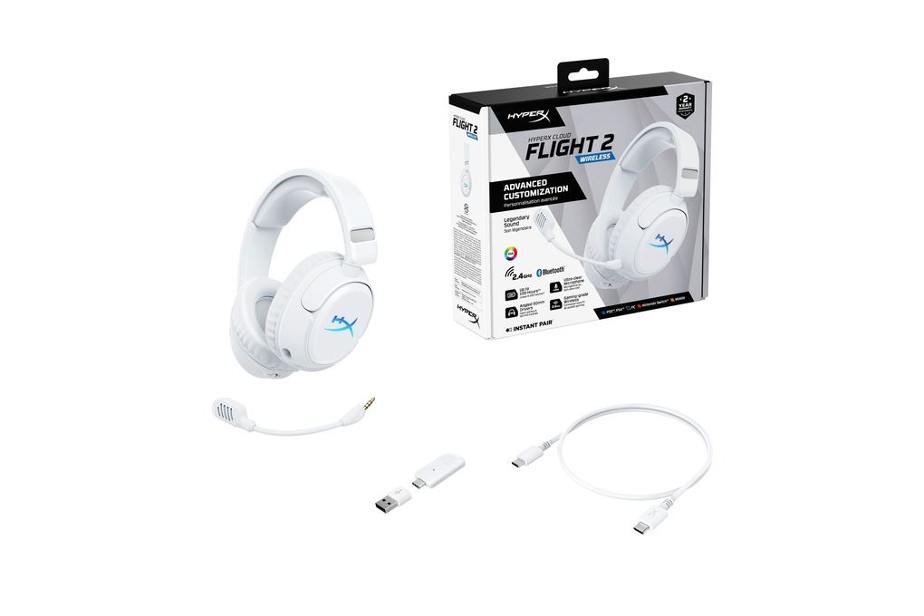 Tai nghe Bluetooth Chụp Tai Gaming HP HyperX Cloud Flight 2 B5VC - 3