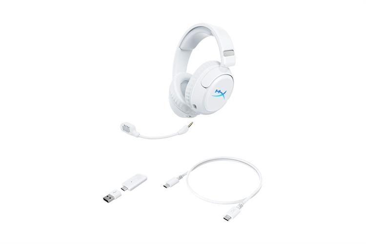 Tai nghe Bluetooth Chụp Tai Gaming HP HyperX Cloud Flight 2 B5VC Màu Trắng