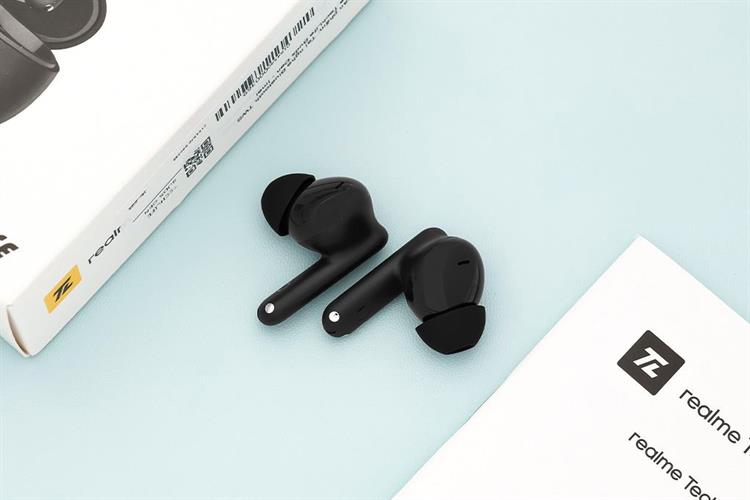 Tai nghe Bluetooth True Wireless realme TechLife Buds Màu Đen