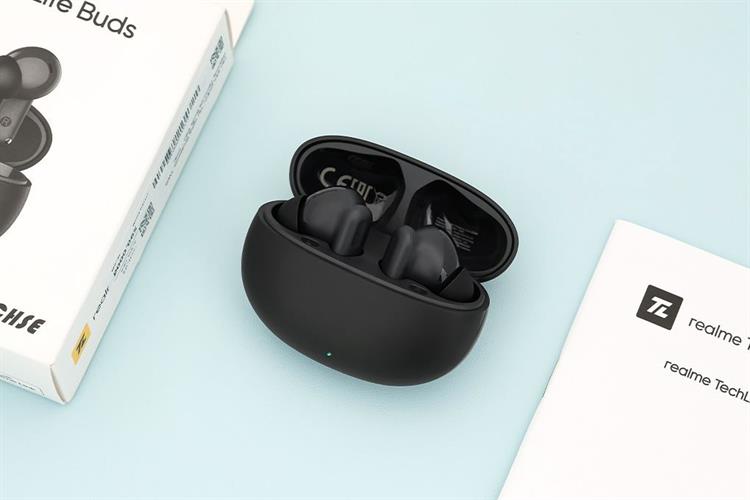 Tai nghe Bluetooth True Wireless realme TechLife Buds Màu Đen