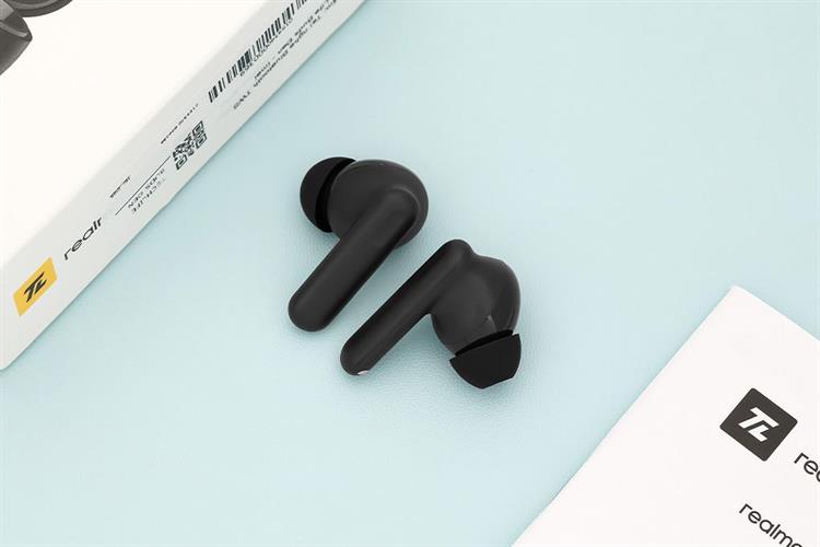 Tai nghe Bluetooth True Wireless realme TechLife Buds Màu Đen