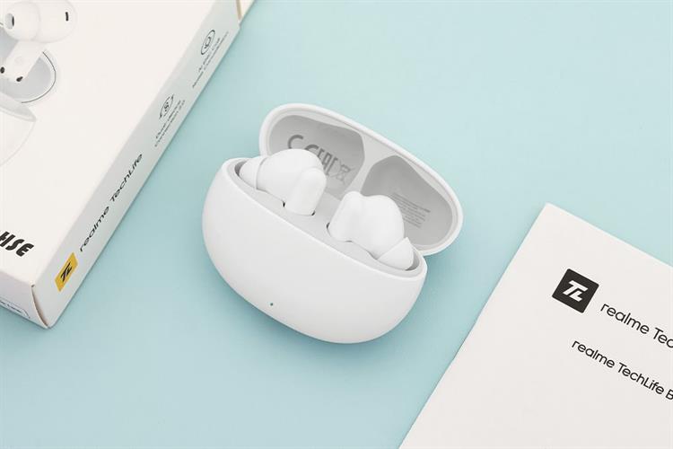 Tai nghe Bluetooth True Wireless realme TechLife Buds Màu Trắng