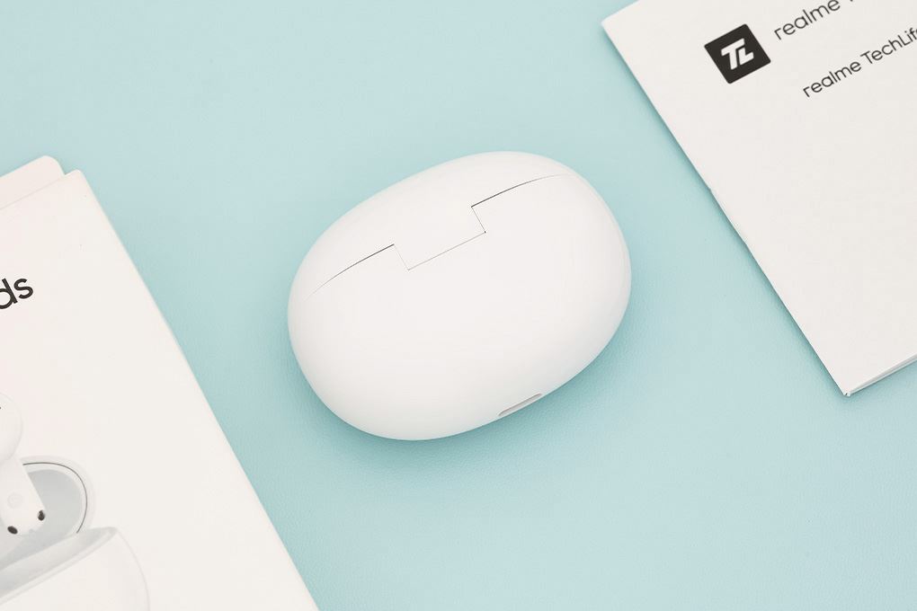 Tai nghe Bluetooth True Wireless realme TechLife Buds Màu Trắng