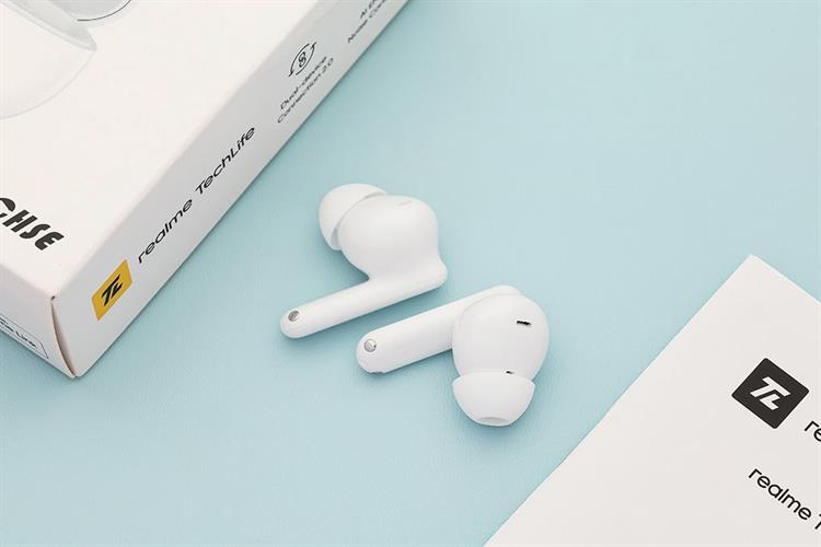 Tai nghe Bluetooth True Wireless realme TechLife Buds Màu Trắng