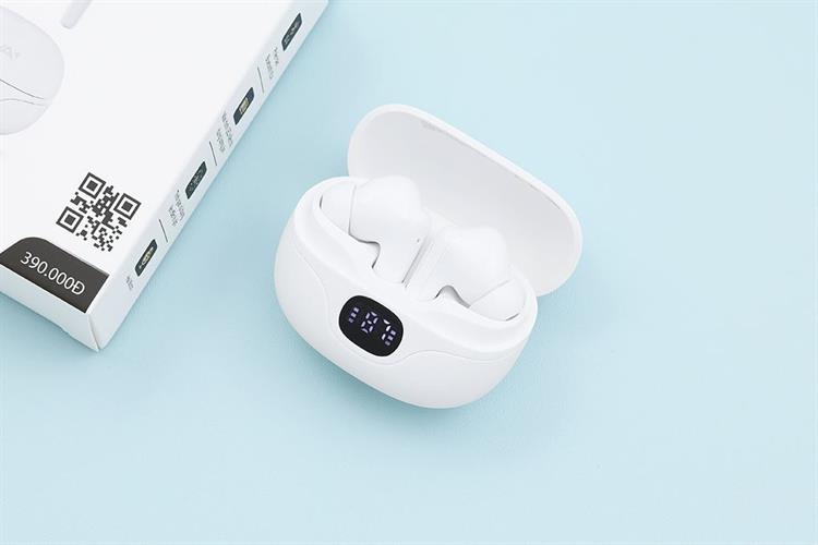 Tai nghe Bluetooth True Wireless AVA+ FreeGo Y70 Màu Trắng