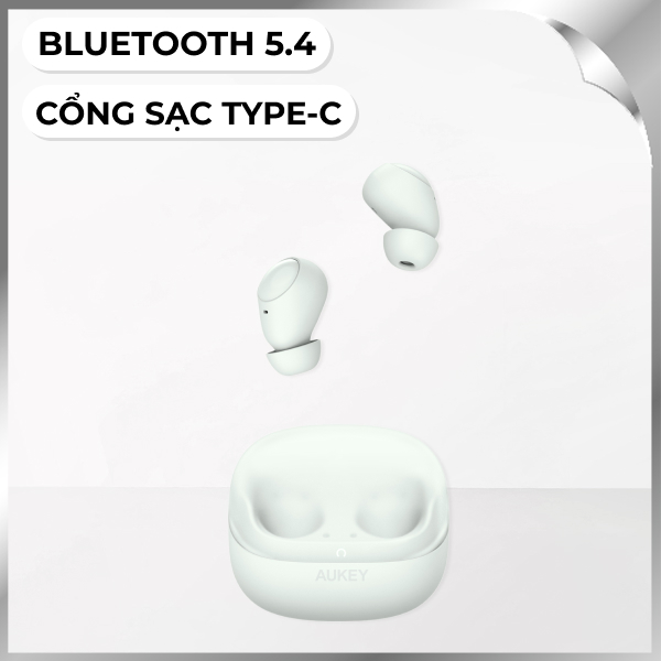 Tai nghe TWS Aukey EP-M3A - Xanh Lá