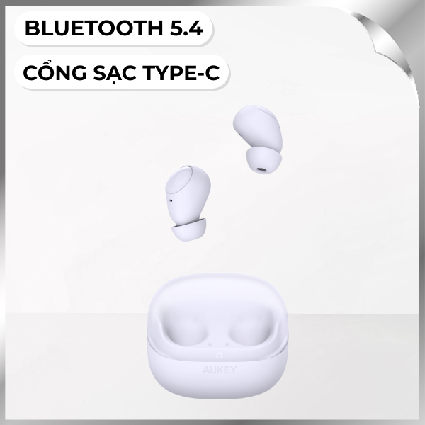 Tai nghe TWS Aukey EP-M3A - Tím