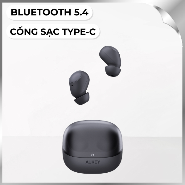 Tai nghe TWS Aukey EP-M3A - Xám