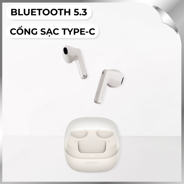 Tai nghe TWS Aukey EP-M4 TWS - Trắng