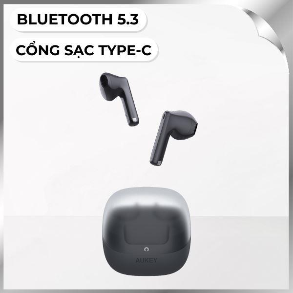 Tai nghe TWS Aukey EP-M4 TWS - Xám