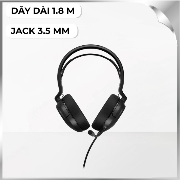 Tai nghe Chụp Tai Gaming Corsair HS35 V2 Carbon/CA-9011377-AP