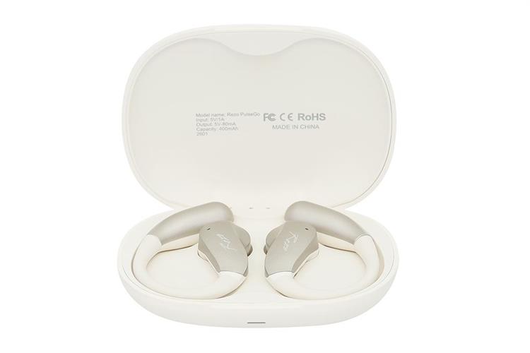 Tai nghe Bluetooth Open-Ear OWS Rezo PulseGo Màu Màu be